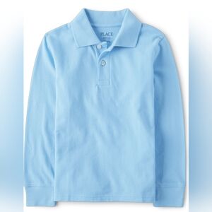 Children's Place Long Sleeve Polo S